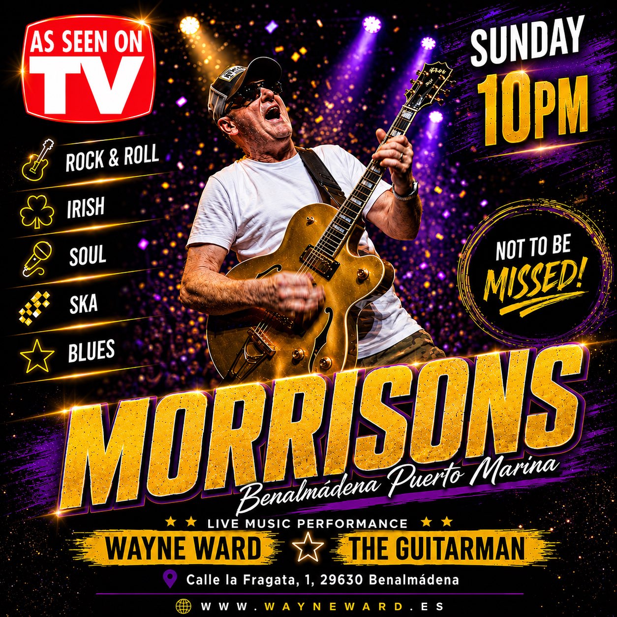 Wayne Ward Live - Morrisons