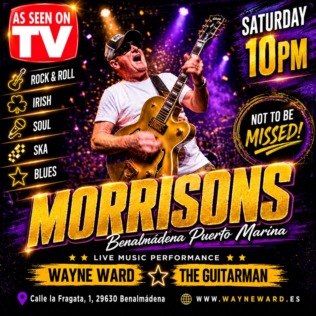 Wayne Ward Live - Morrisons